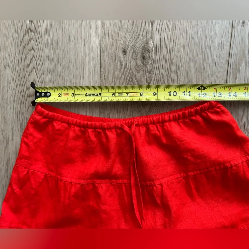 NWOTS Wilfred Bouquet Linen Maxi Skirt Sz M - Picture 5 of 14